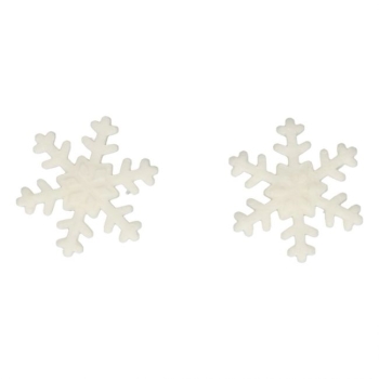 Preview: Sugar Decoration - Snowflakes White
